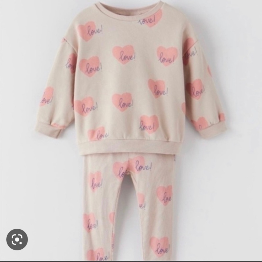 Zara Hearts Plush Set